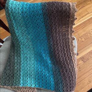 Hand Crocheted Blanket / Baby Blanket / Lap Blanket